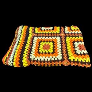Vintage Crocheted Afghan [509]
